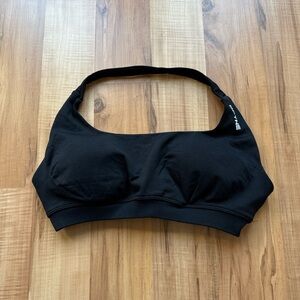Black Dfyne Impact Halter Bra Size Large